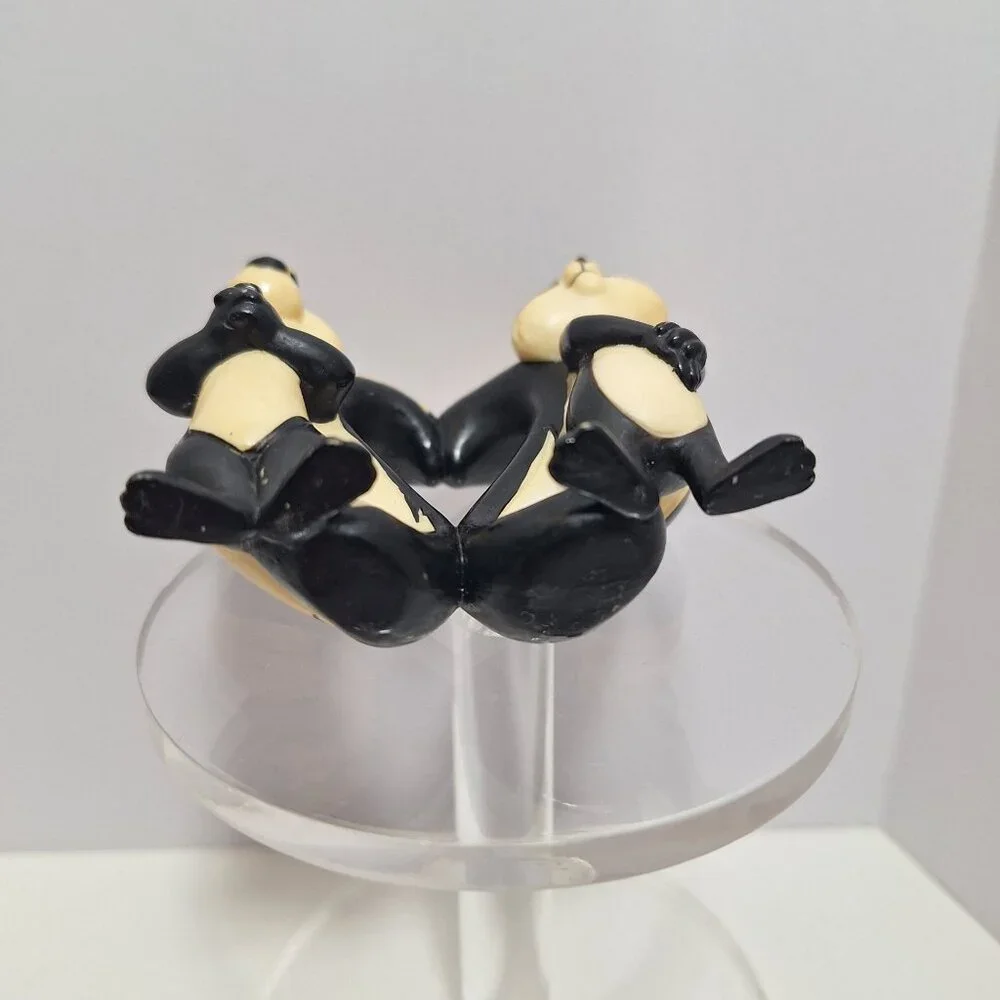 Pepé Le Pew & Penelope Figure Heart-Shaped Romantic  1985 - Picture 11 of 15